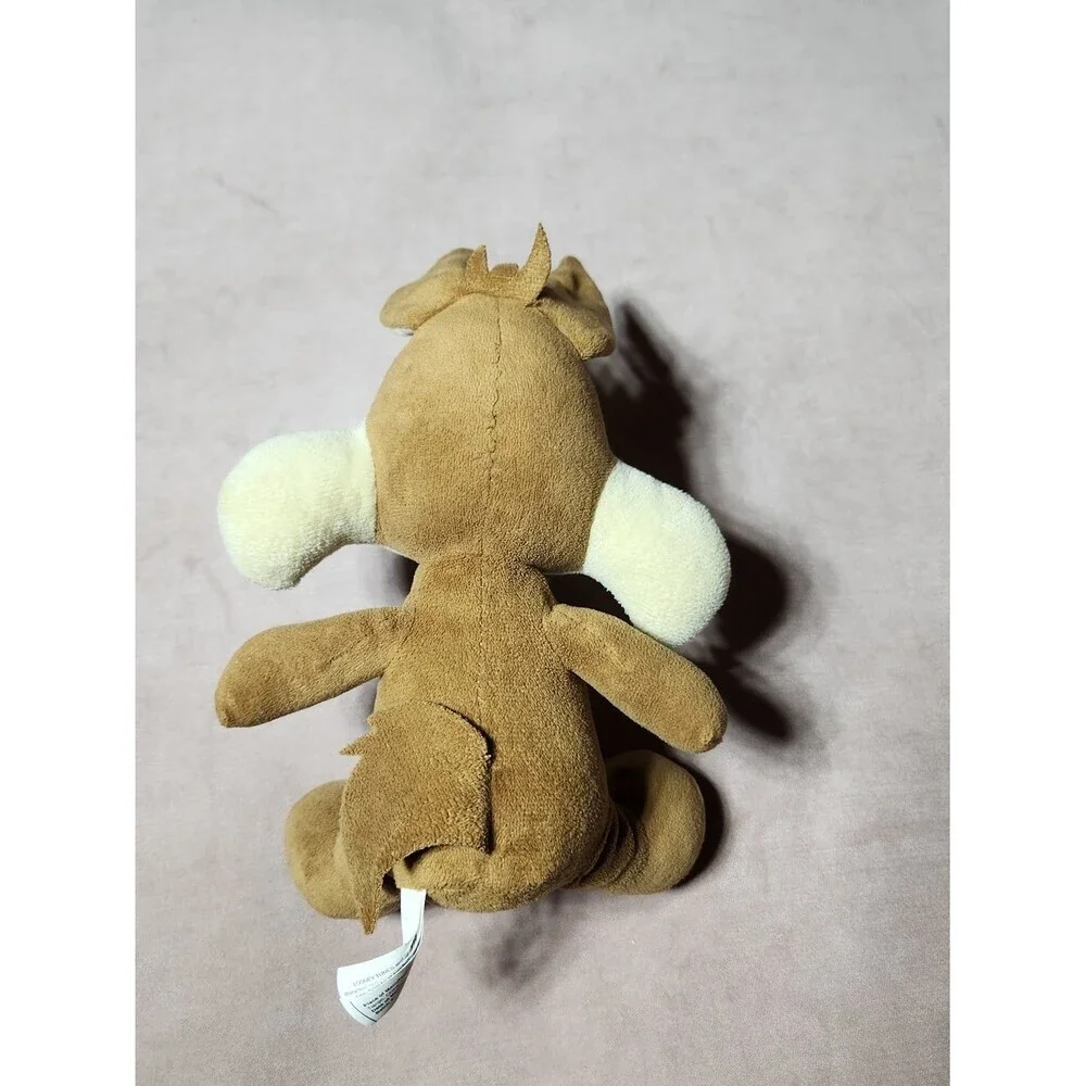 Looney Tunes Wile E Coyote Plush Brown Cream Coyote Stuffed Animal Toy Cartoon